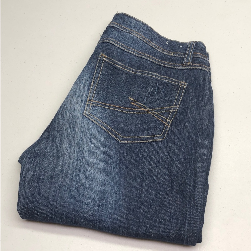 LIKE NEW INKED & FADED CURVY SKINNY JEANS 6/28x ⭐️